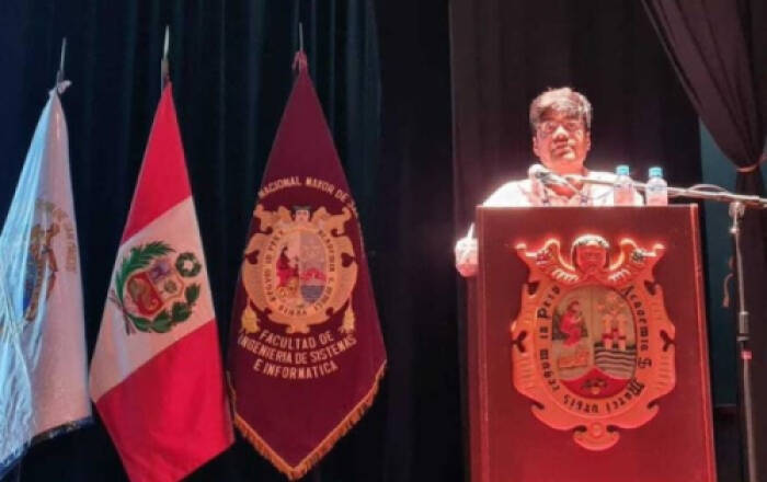 Dr. Rafiq Presents Research on Macro-Level Sentiments on Twitter in Lima, Peru